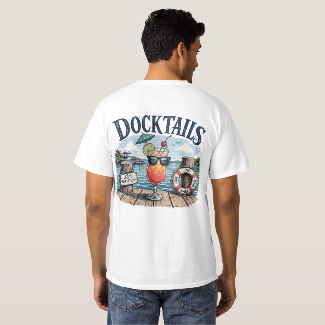 T-Shirt Docktails (Dos entier)