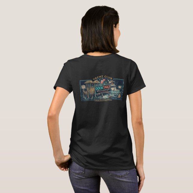 T-shirt Docktails & Mauvaises Idées (Dos entier)