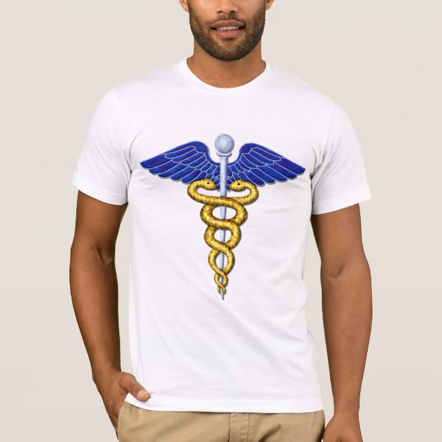 T-shirt Docteur ailé Caduceus (Devant)