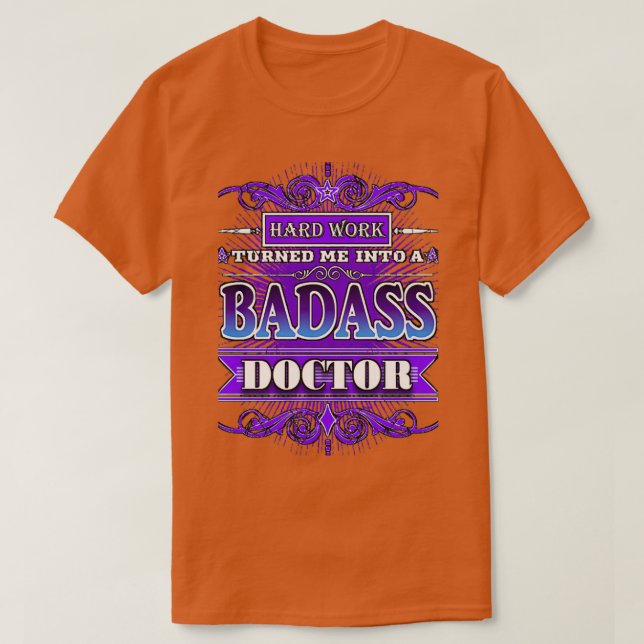 T-shirt Docteur BADASS (Design devant)