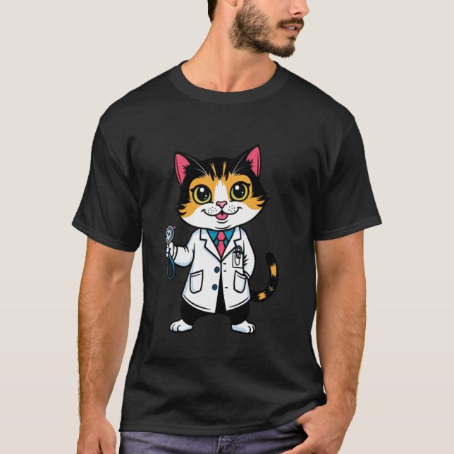 T-shirt Docteur Chat Docteur (Devant)