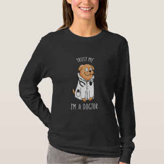 T-shirt Docteur Chien Citer Drôle Je Suis Dogtor Chiens Am