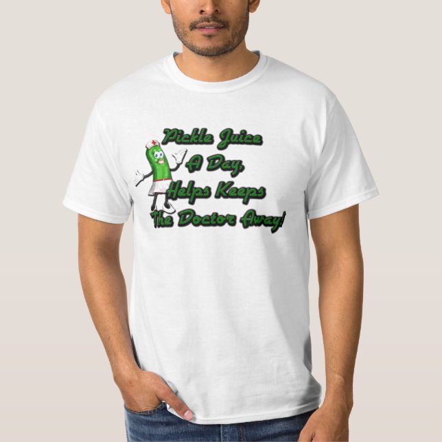 T-shirt Docteur de jus de conserves au vinaigre (Devant)