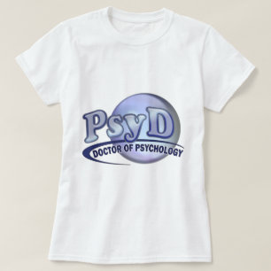 T-shirt Docteur de PsyD de LOGO de psychologie