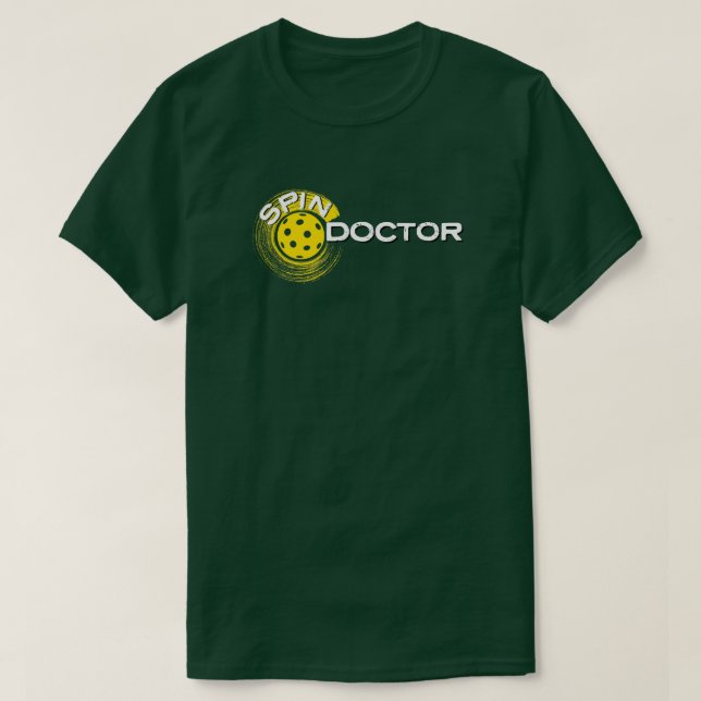 T-shirt Docteur de spin de pickleball (Design devant)