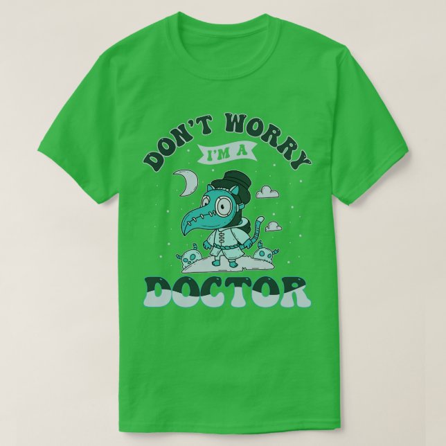 T-shirt Docteur Docteurs Médecine Étudiante Parrainage Doc (Design devant)