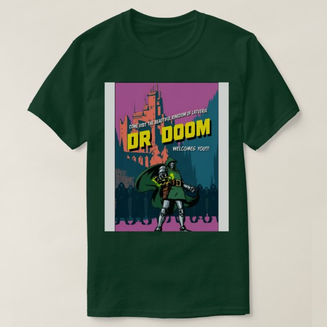 T-shirt Docteur Doom 10 (Design devant)