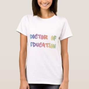 T-shirt Docteur en éducation