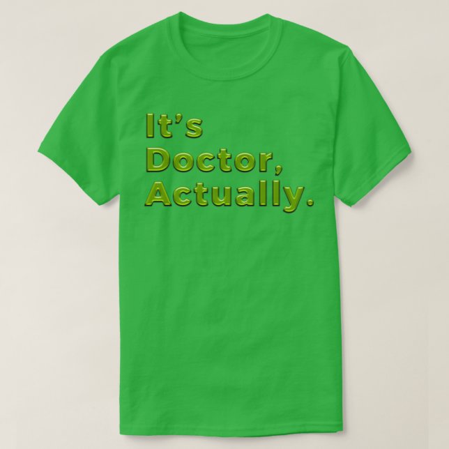 T-shirt Docteur En Philosophie Drôle Drôle Cadeau 10 (Design devant)