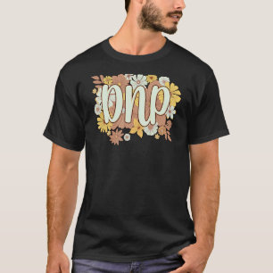 T-shirt Docteur En Pratique En Infirmière Fleurs De Diplôm