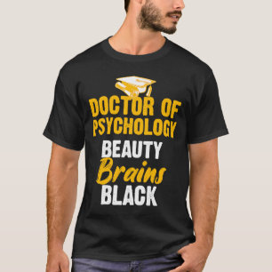 T-shirt Docteur en psychologie PsyD Diplôme de doctorat 1