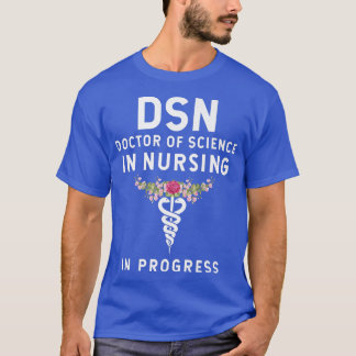 T-shirt Docteur en sciences en sciences infirmières - En c