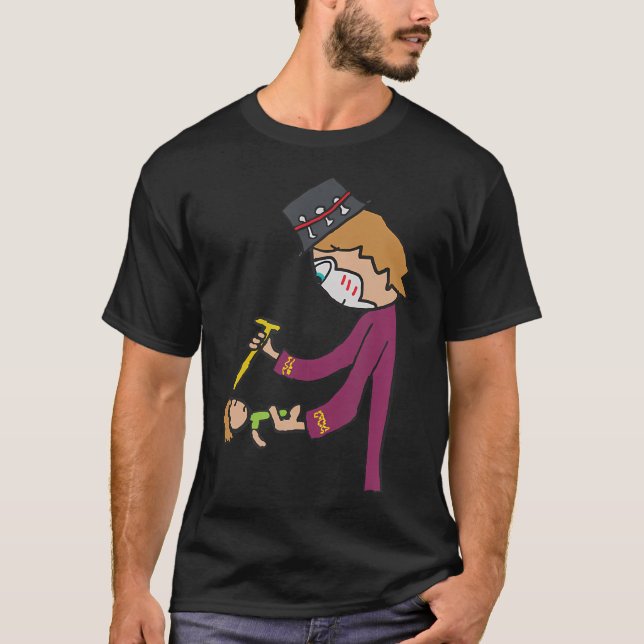 T-shirt Docteur en sorcière Voodoo (Devant)