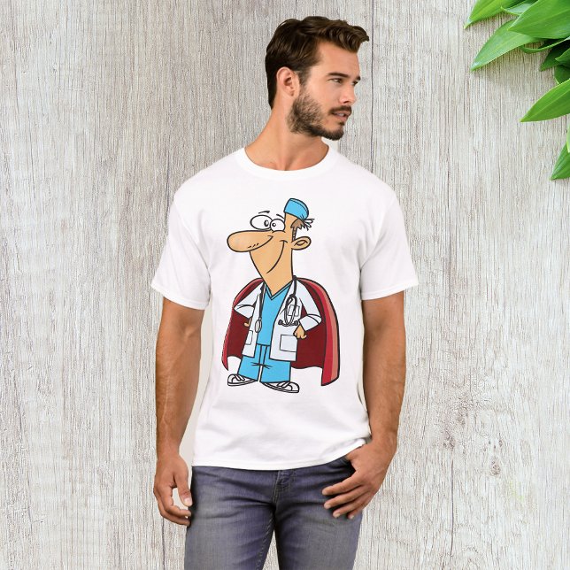 T-shirt Docteur en super-héros (Créateur téléchargé)