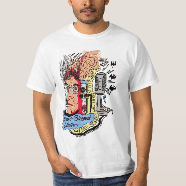 T-shirt Docteur fou Josh T (Devant)