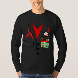 T-shirt Docteur Halloween École de Médecine Étudiants en M