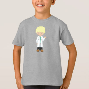 T-shirt Docteur, Manteau de laboratoire, Médecine, Petit G