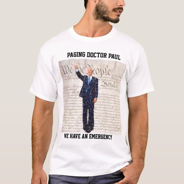 T-shirt Docteur Paul de pagination (Devant)