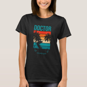 T-shirt Docteur Retraité Hang It Up Docteur Retraite Médic