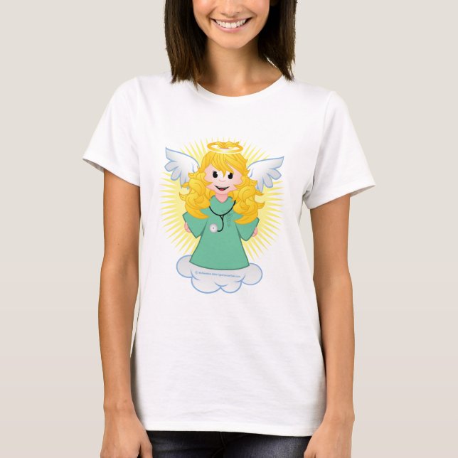 T-shirt Docteur Scrubs d'ange (Devant)