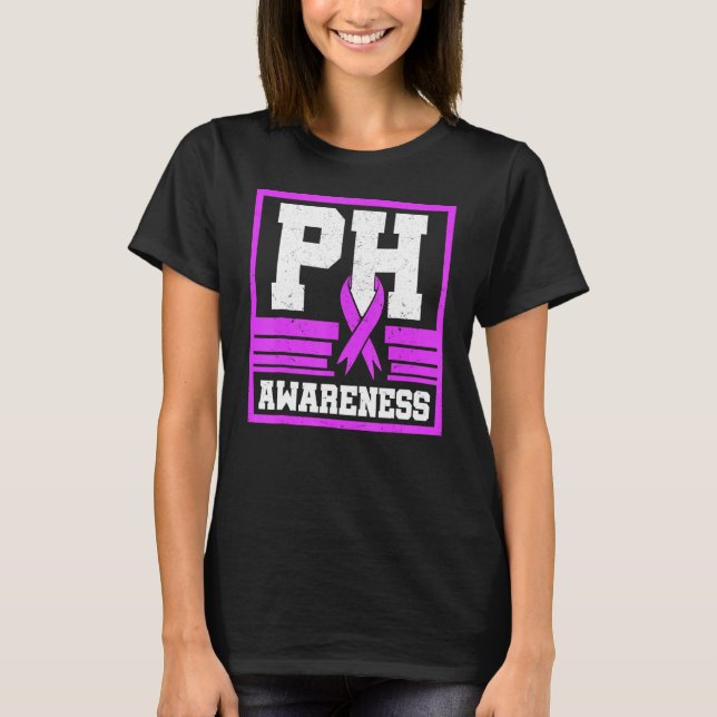 T-shirt Docteur Sensibilisation Pulmonaire Hypertension Gu (Devant)