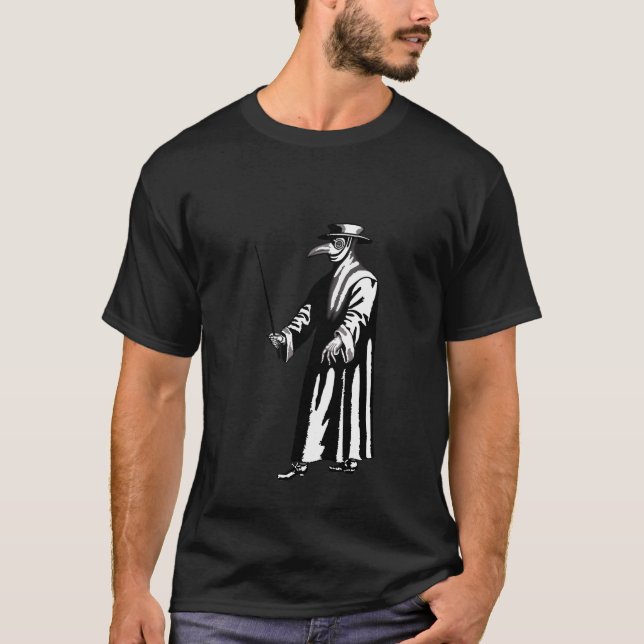 T-shirt Docteur Shirt de peste (Devant)