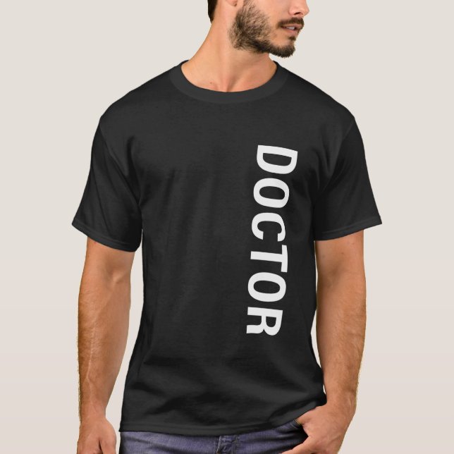 T-shirt Docteur Vertical (Devant)