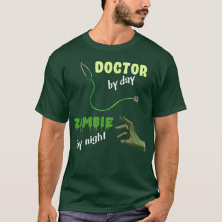 T-shirt Docteur Zombie la nuit