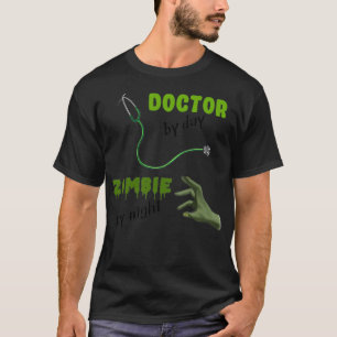 T-shirt Docteur Zombie la nuit 5