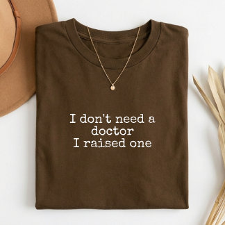 T-shirt Doctor Graduation Gift Shirt for Proud Parents