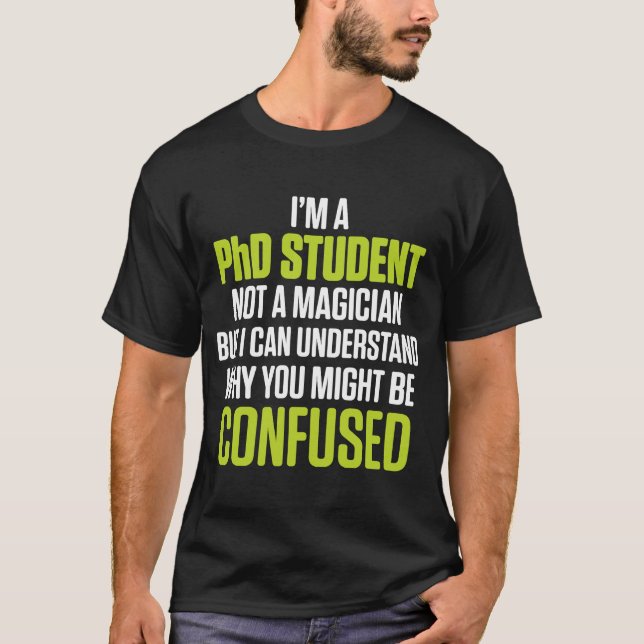 T-shirt Doctorat Dissertation étudiante Comprendre Doctora (Devant)