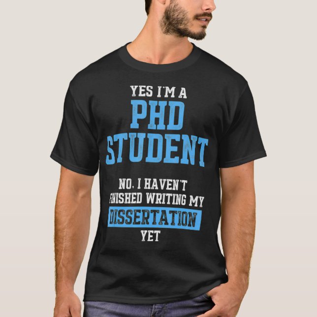T-shirt Doctorat Doctorat Doctorat Dissertation _9 (Devant)