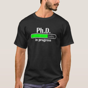 T-shirt Doctorat En Cours Doctorat En Philosophie Funny Ph