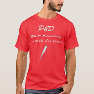 T-shirt Doctorat en scienceBiologieGénétique 1