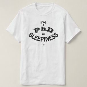 T-shirt Doctorat en somnolence Humour académique drôle