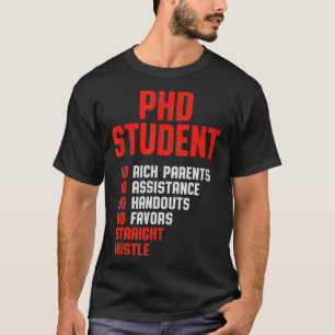 T-shirt Doctorat en thèse Dissertation Doctorat Graduation