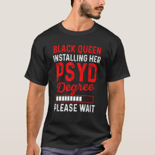 T-shirt Doctorat Psychologique Doctorat Doctorat 3E