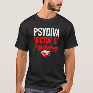 T-shirt Doctorat Psychologique Doctorat Doctorat 3E