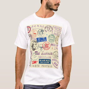 T-shirt Document vintage : Collection de jeux d'horodatage