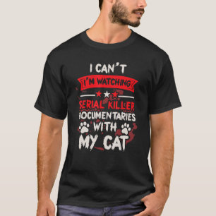T-shirt Documentaires Tueur en série Chat Film Halloween A