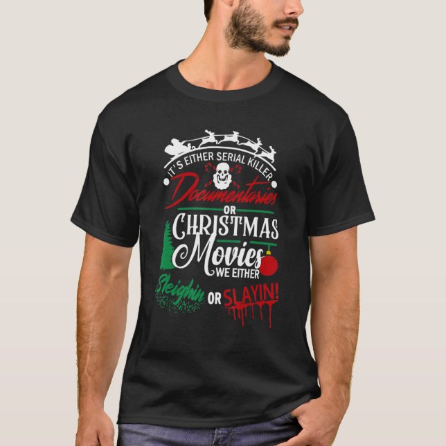 T-shirt Documentaries ou Christm (Devant)