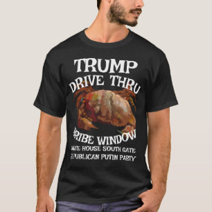 T-shirt DOD DOJ EPA Conduire Fenêtre Pot-de-vin Maison Bla