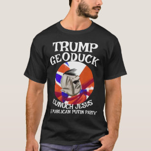 T-shirt DOD DOJ EPA Panopée Eunuque Jésus Parti républicai