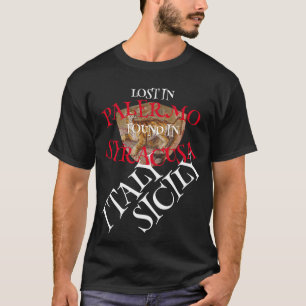 T-SHIRT DOD DOJ EPA PERDU PALERME TROUVÉ SYRACUSE SICILE