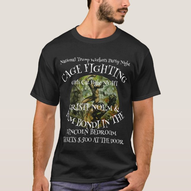 T-SHIRT DOD DOJ EPA PRIX COÛT AUGMENTATION PAYER VOTE (Devant)