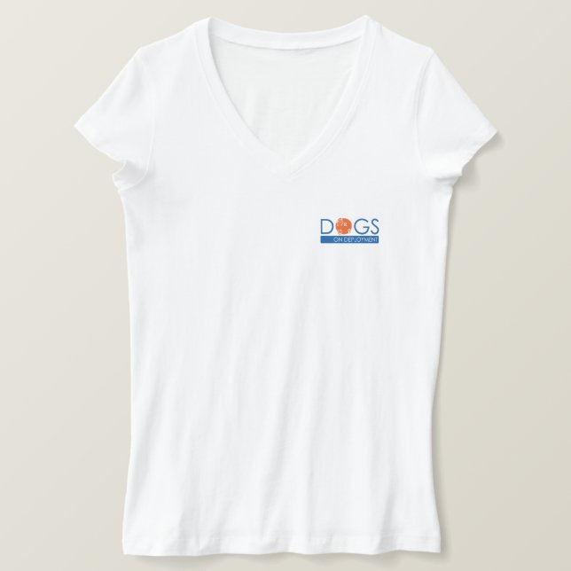 T-shirt DoD Polo pour les femmes (Design devant)