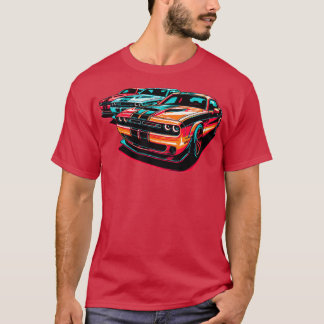 T-shirt Dodge Challenger 14