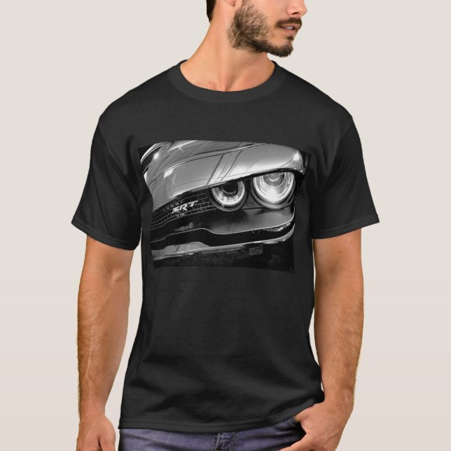 T-shirt Dodge Challenger Hellcat SRT 2017 (Devant)