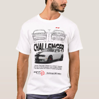 T-shirt Dodge Challenger - Muscle Car Power et Iconic Sty