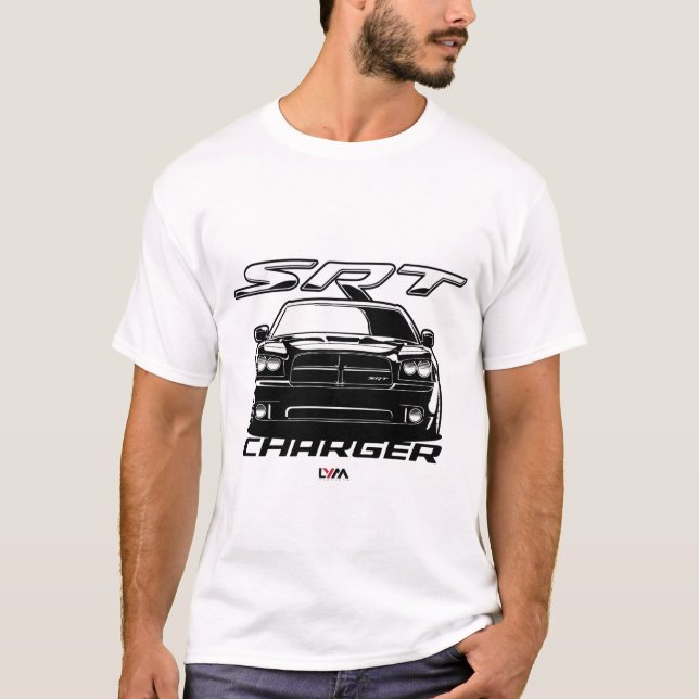 T-shirt Dodge Charger SRT 2006-2014 (Devant)